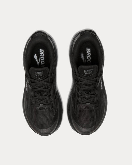 Brooks Running Divide 6 GTX Black / Black / Ebony Running Shoes - 2