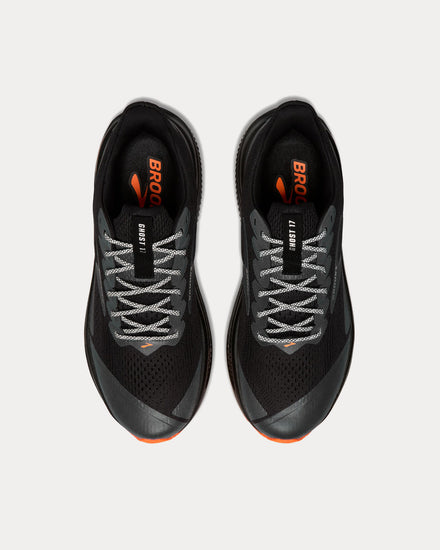 Brooks Running Ghost 17 Black / Orange Running Shoes - 2
