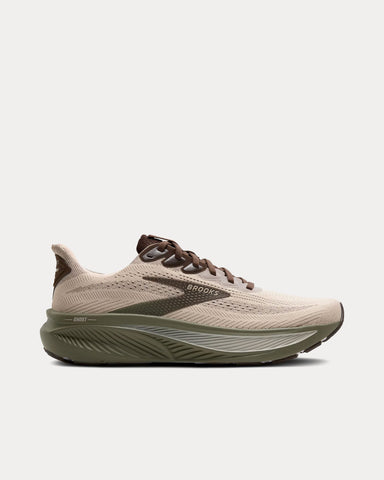 Brooks Running Ghost 17 Chateau Gray / Brown / Olive Running Shoes