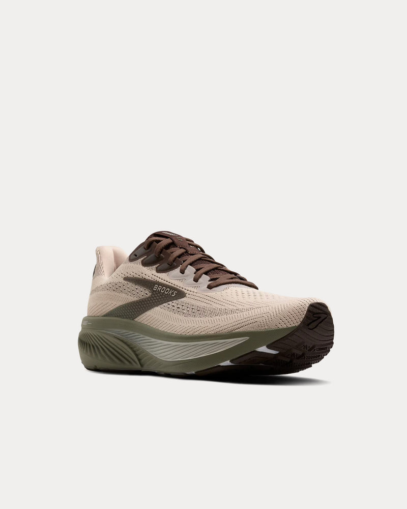 Brooks Running Ghost 17 Chateau Gray / Brown / Olive Running Shoes - 3