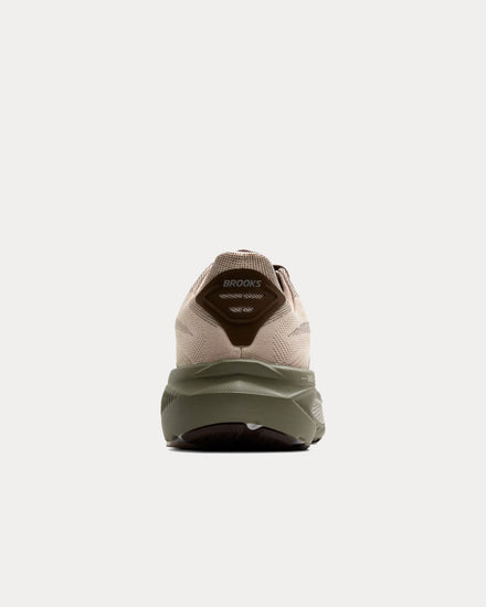 Brooks Running Ghost 17 Chateau Gray / Brown / Olive Running Shoes - 4