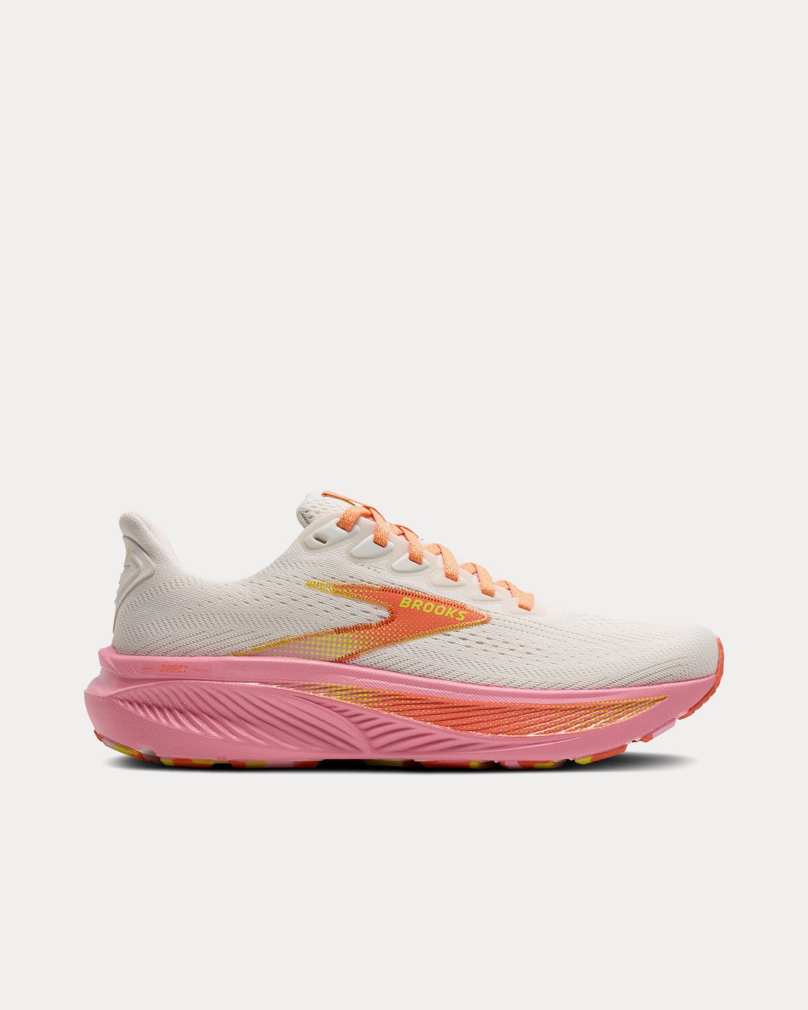 Brooks Running Women's Ghost 17 Coconut / Candy / Limeade Running