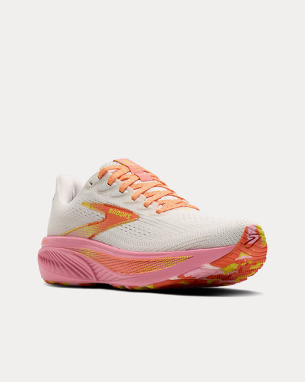 Brooks Running Ghost 17 Coconut / Candy / Limeade Running Shoes - 3