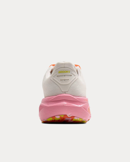 Brooks Running Ghost 17 Coconut / Candy / Limeade Running Shoes - 4