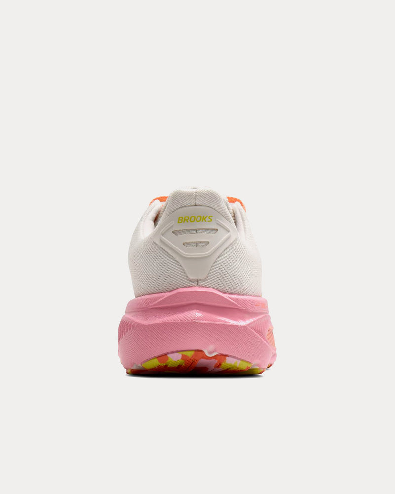 Brooks Running Ghost 17 Coconut / Candy / Limeade Running Shoes - 4