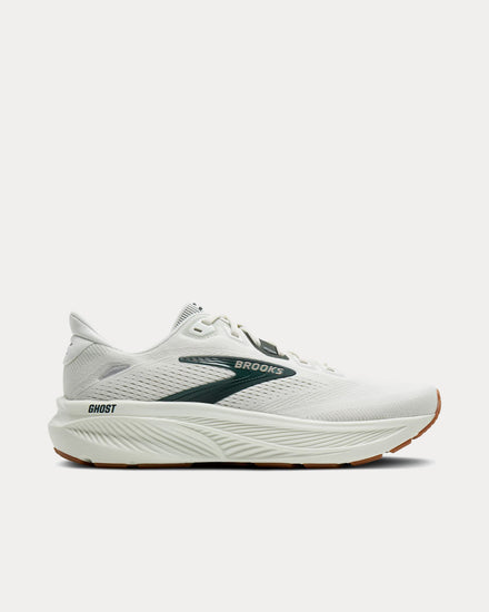 Brooks Running Ghost 18 Grey / Spruce / Tan Running Shoes - 1