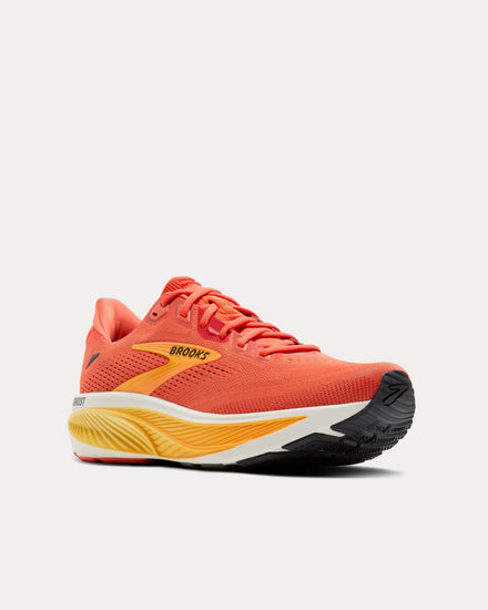 Brooks Running Ghost 18 Tigerlily / Orange / Pearl Running Shoes - 3