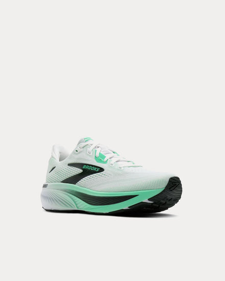 Brooks Running Ghost 18 White / Spring Bud / Spruce Running Shoes - 3