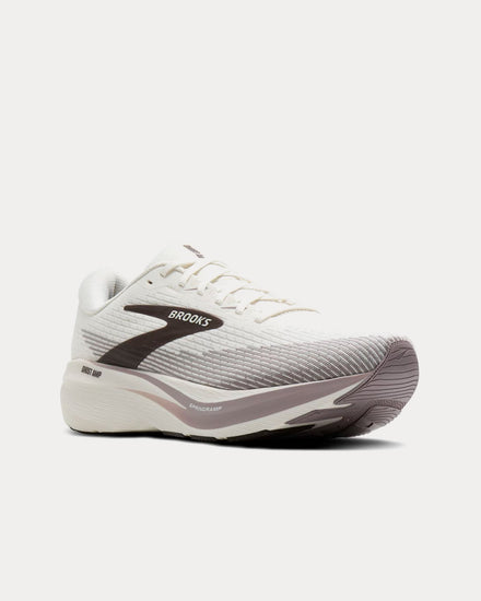 Brooks Running Ghost Amp Coconut / Purple Dove / Raisin Running Shoes - 3