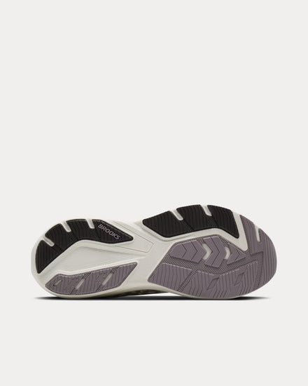 Brooks Running Ghost Amp Coconut / Purple Dove / Raisin Running Shoes - 5