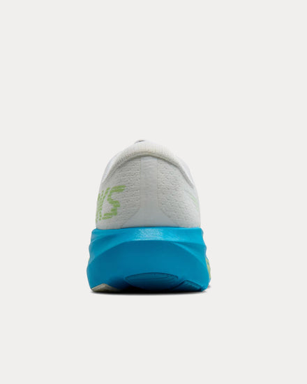 Brooks Running Ghost Amp White / Blue / Paradise Green Running Shoes - 4
