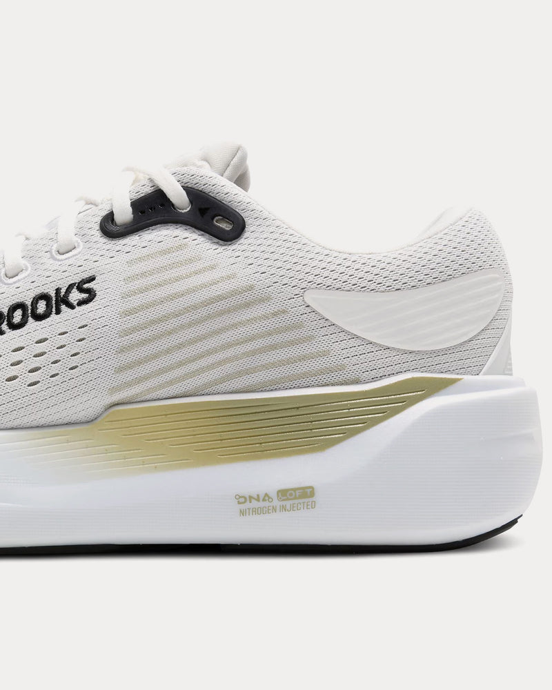 Brooks Running Ghost Max 3 Bright White / Tea / Black Running Shoes - 5