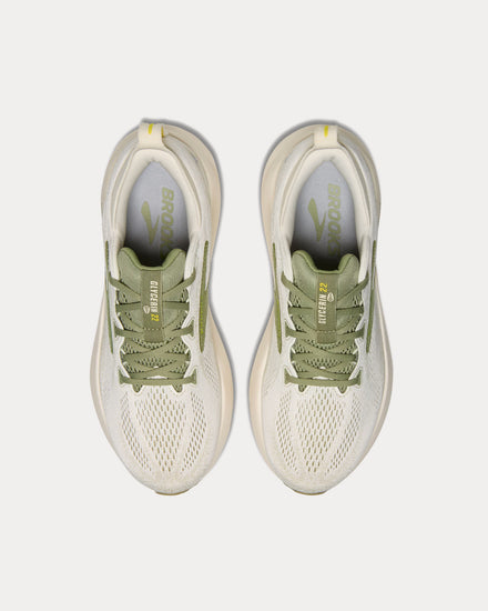 Brooks Running Glycerin 22 Coconut / Tea / Blazing Yellow Running Shoes - 2