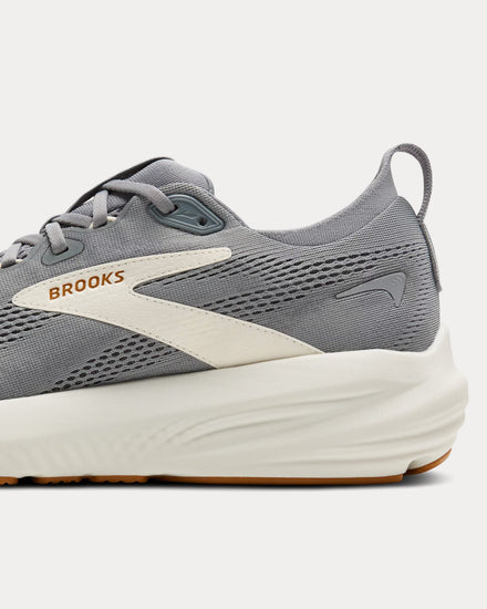 Brooks Running Glycerin 22 Primer Gray / Gray / Honey Ginger Running Shoes - 5