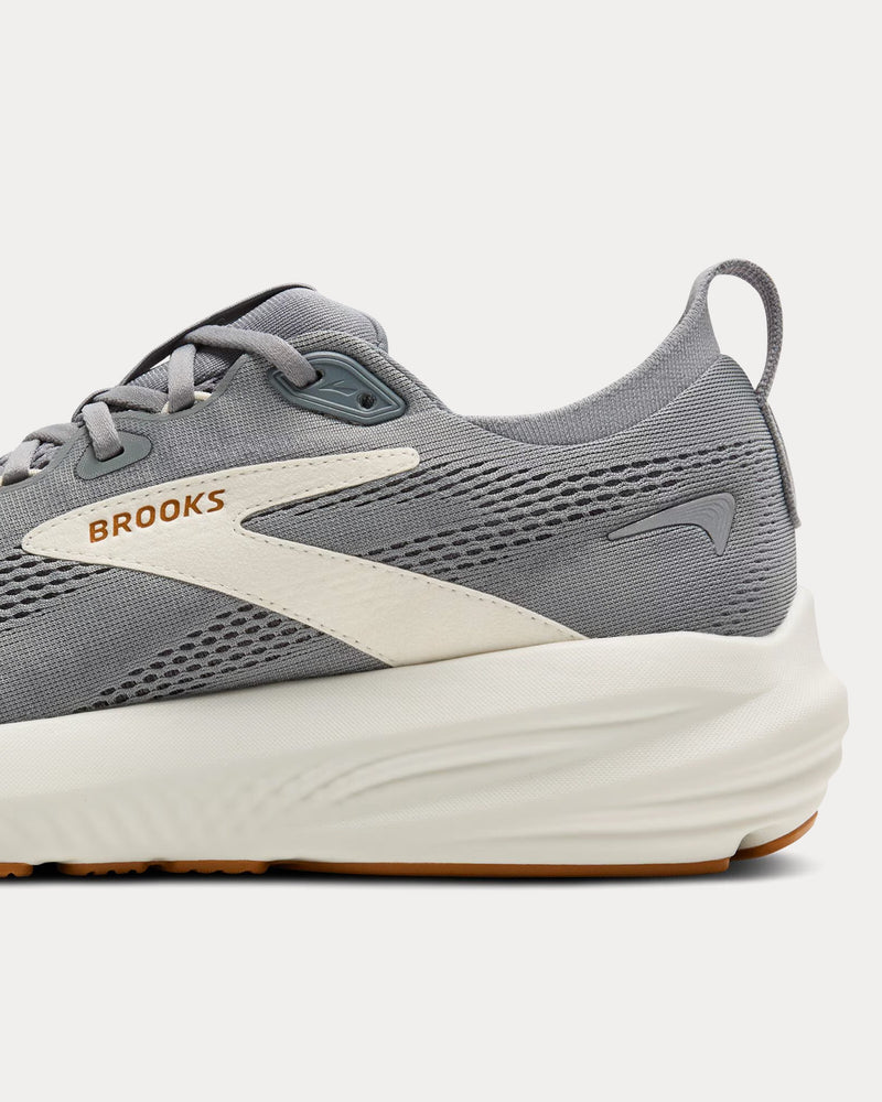 Brooks Running Glycerin 22 Primer Gray / Gray / Honey Ginger Running Shoes - 5