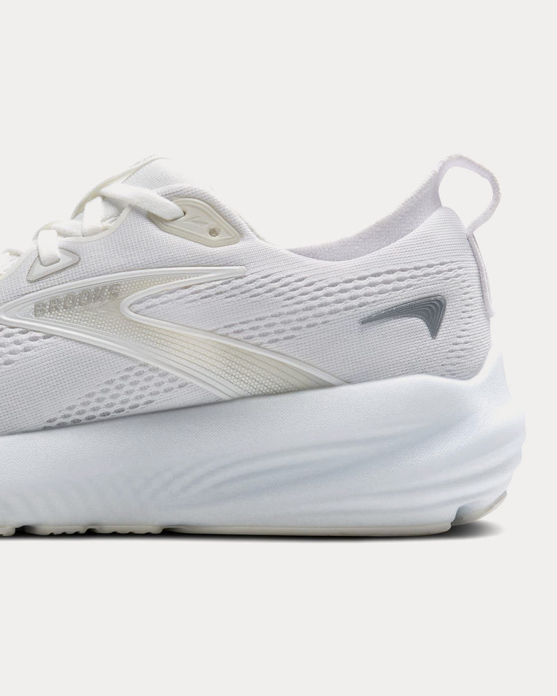 Brooks Running Glycerin 22 White / White / Grey Running Shoes - 5