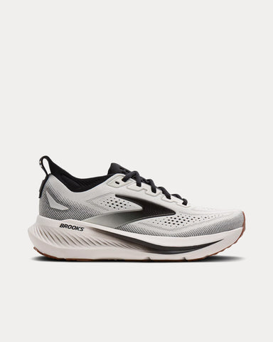 Brooks Running Glycerin 23 White / Black / Gum Gecko Running Shoes