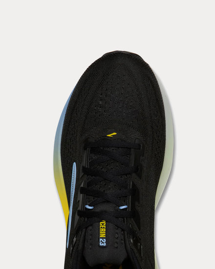 Brooks Running Glycerin 23 Black / Cyber Yellow / Nightlife Running Shoes - 6