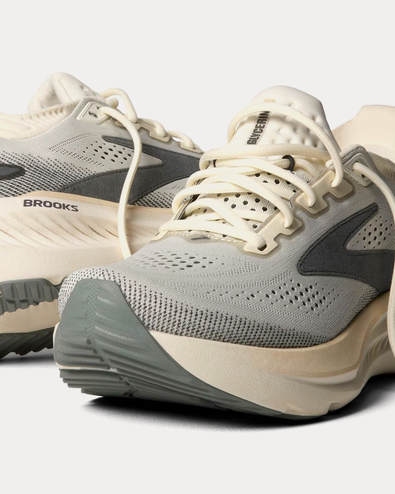 Brooks Running Men's Glycerin 23 Coconut / Bleached Sand / Grey Running ...