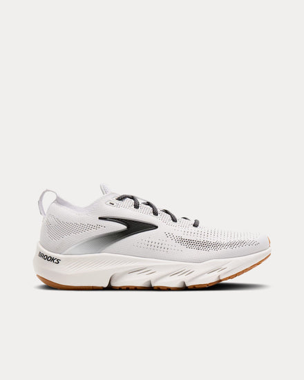 Brooks Running Glycerin Flex White / Black / Gum Running Shoes - 1