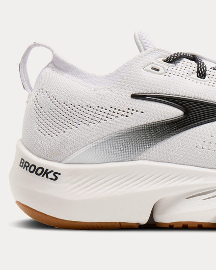 Brooks Running Glycerin Flex White / Black / Gum Running Shoes - 5