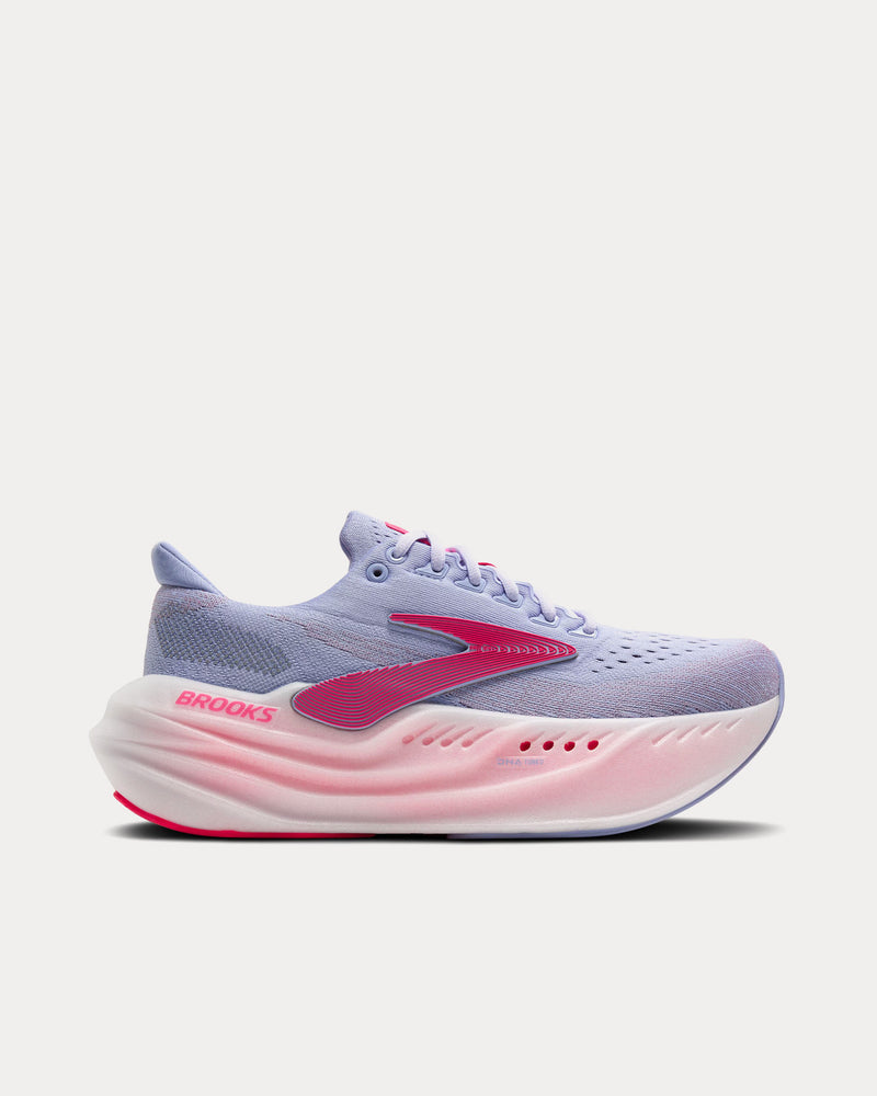 Brooks Running Glycerin Max Blue Heron / Diva Pink / White Running Shoes - 1