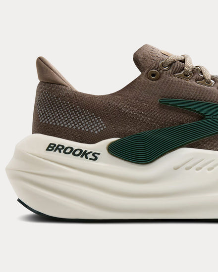 Brooks Running Glycerin Max Falcon / Green / London Fog Running Shoes - 5