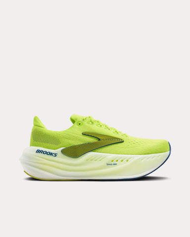 Brooks Running Glycerin Max Lime / Navy Peony / White Running Shoes