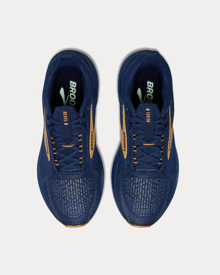 Brooks Running Revel 8 Blue / Honeydew / Taffy Running Shoes - 2