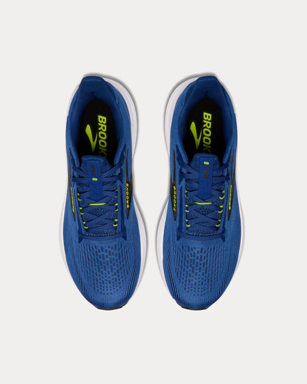 Brooks Running Revel 8 Navy Peony / Black / Acid Lime Running Shoes - 2