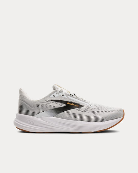 Brooks Running Revel 8 White / Black / Oak Buff Running Shoes - 1