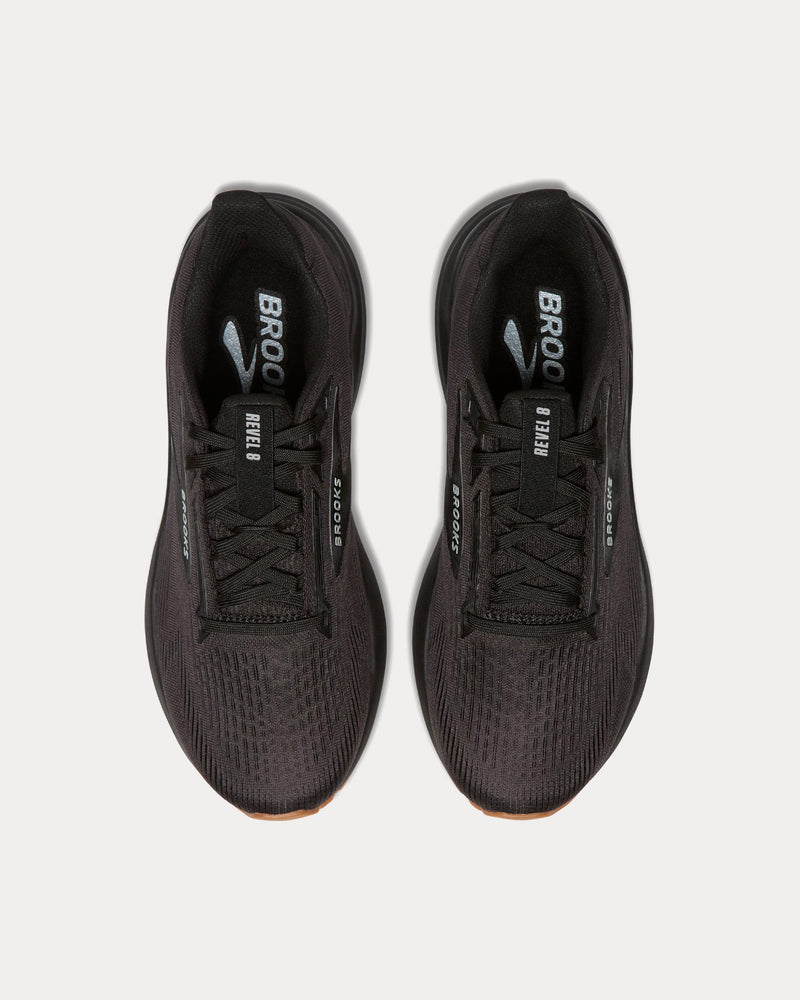 Brooks Running Revel 8 Black / Black Running Shoes - 2