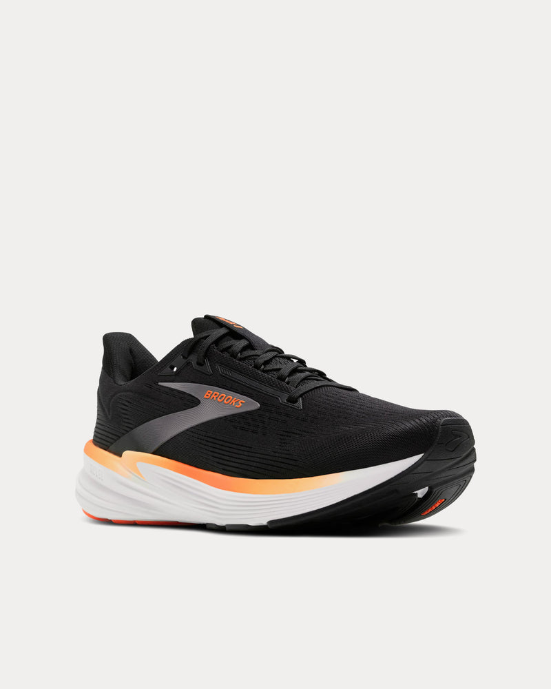 Brooks Running Revel 8 Black / Excalibur / Orange Running Shoes - 3