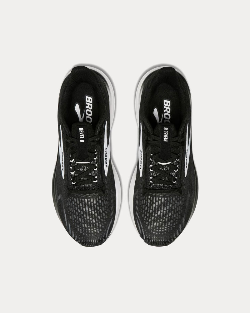 Brooks Running Revel 8 Black / Grey / White Running Shoes - 2
