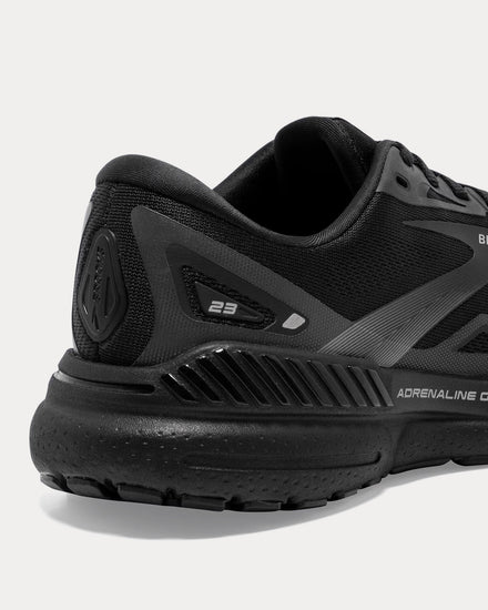 Brooks Adrenaline GTS 24 Sneakers voor heren, Zwart Wit Fiery Red, 40.5 EU