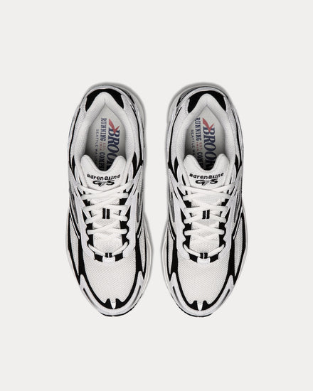 Brooks Running Adrenaline GTS 4 Black / White / Silver Low Top Sneakers - 2