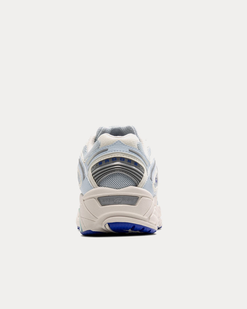 Brooks Running Adrenaline GTS 4 Blue / Aqua / Silver Low Top Sneakers - 4