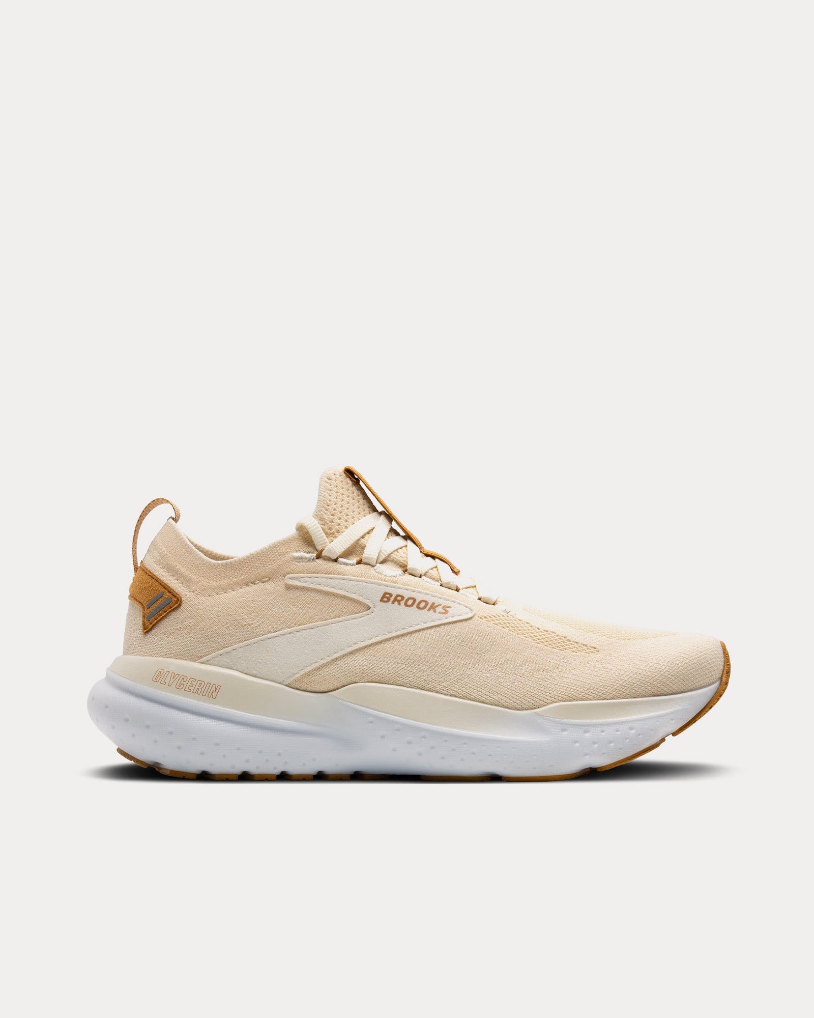 Brooks Cream Running Shoes with Gray and Gold Accents Adrenaline GTS 25 Running Shoe (Women) | Nordstrom main image 4