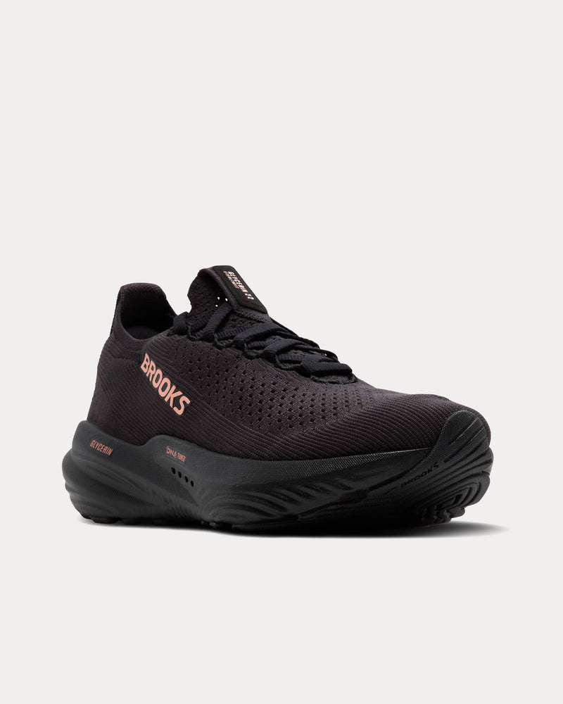 Brooks Running Glycerin StealthFit 22 Black / Grey / Rose Gold Running Shoes - 3