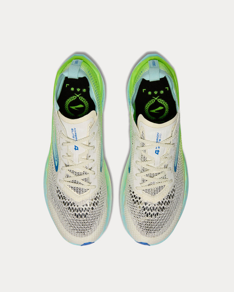 Brooks Running Hyperion Elite 4 PB Bluewash / Green Gecko / Cobalt Running Shoes - 2