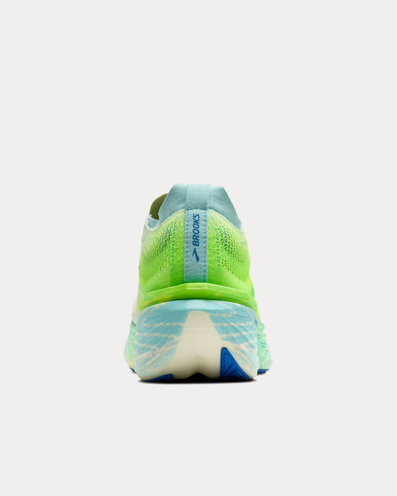 Brooks Running Hyperion Elite 4 PB Bluewash / Green Gecko / Cobalt Running Shoes - 4