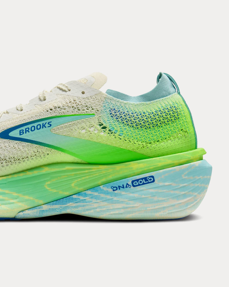 Brooks Running Hyperion Elite 4 PB Bluewash / Green Gecko / Cobalt Running Shoes - 6