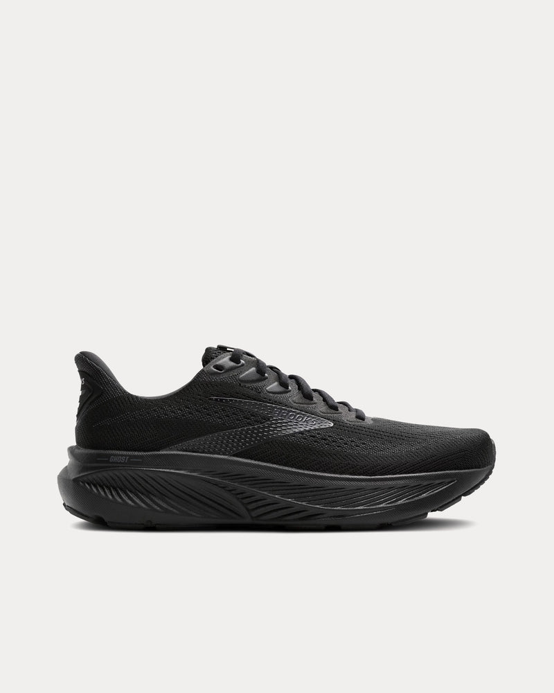 Brooks Running Ghost 17 Black / Black / Ebony Running Shoes - 1