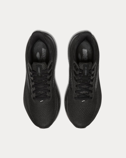 Brooks Running Ghost 17 Black / Black / Ebony Running Shoes - 2