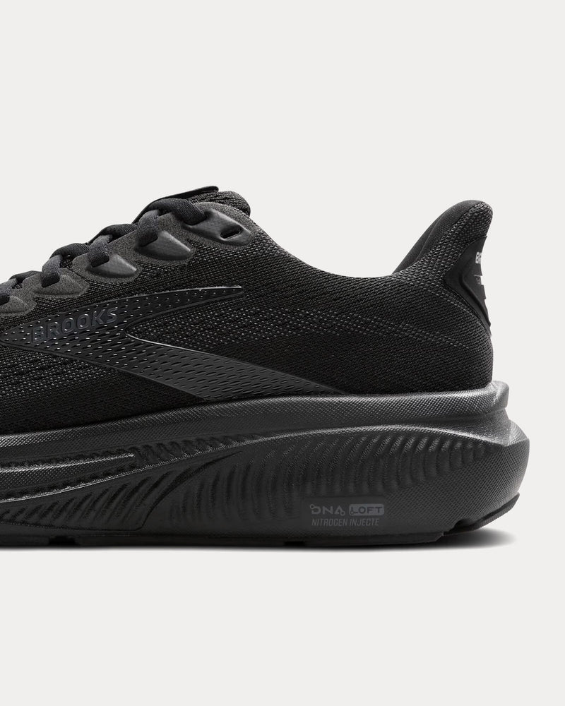 Brooks Running Ghost 17 Black / Black / Ebony Running Shoes - 5