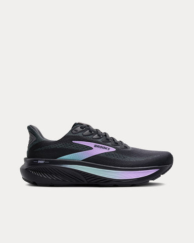 Brooks Running Ghost 17 Grey / Clearwater / Purple Running Shoes