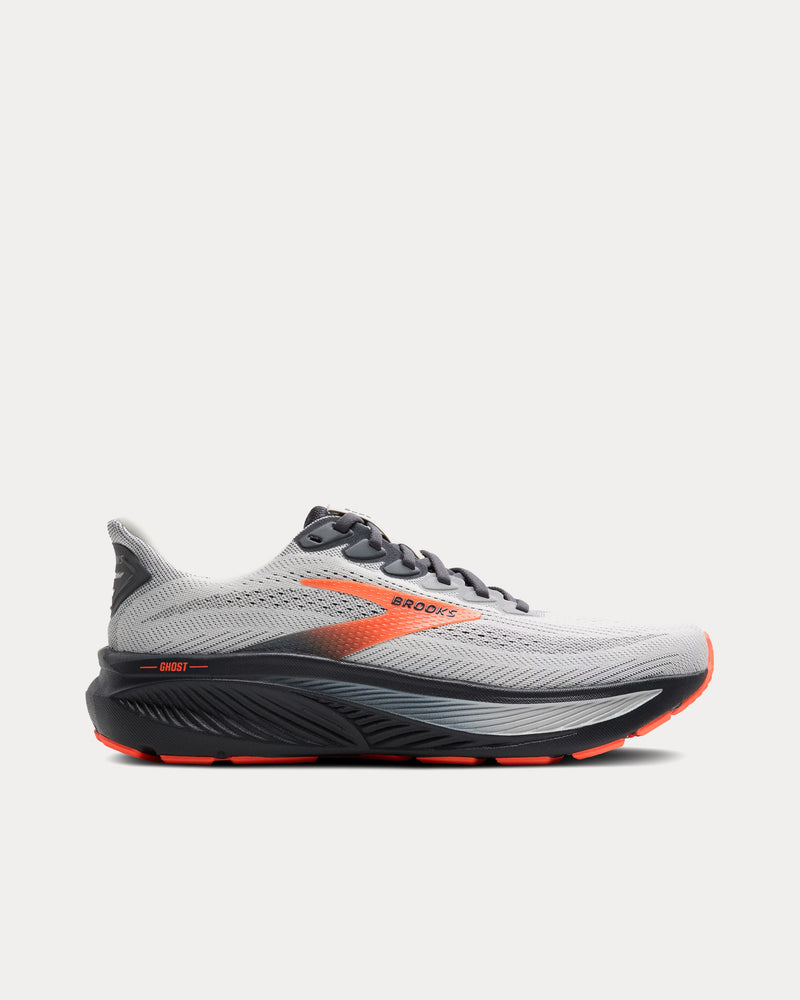 Brooks Running Ghost 17 Oyster Mushroom / Orange / Ebony Running Shoes - 1