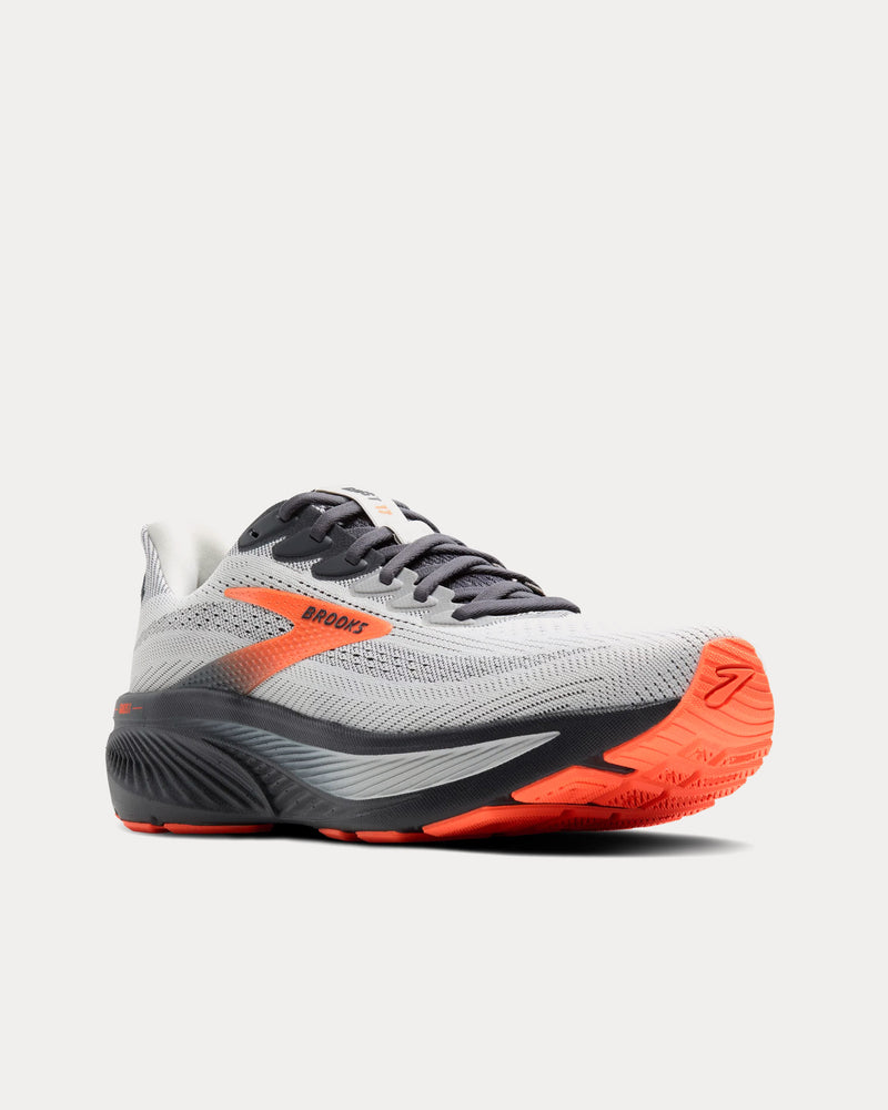 Brooks Running Ghost 17 Oyster Mushroom / Orange / Ebony Running Shoes - 3