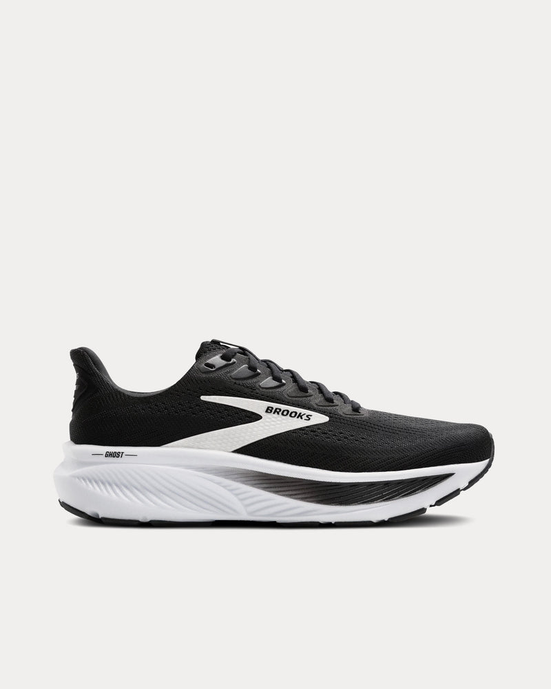 Brooks Running Ghost 17 Black / Grey / White Running Shoes - 1