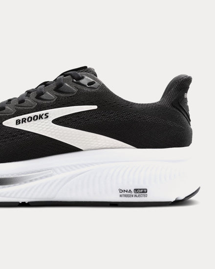 Brooks Running Ghost 17 Black / Grey / White Running Shoes - 5